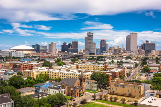New Orleans in Louisiana