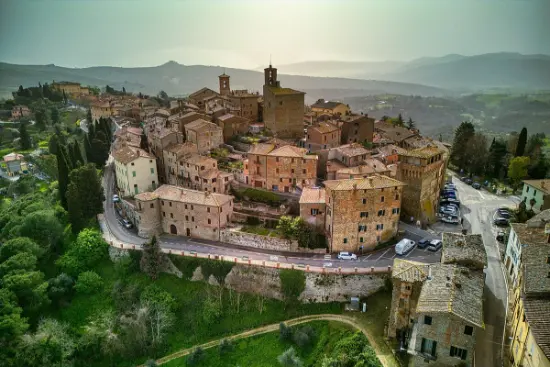 Panicale sulle colline del Trasimeno
