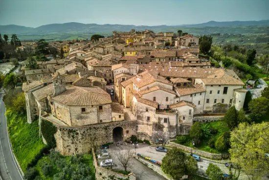 Il borgo di San Gemini in Umbria