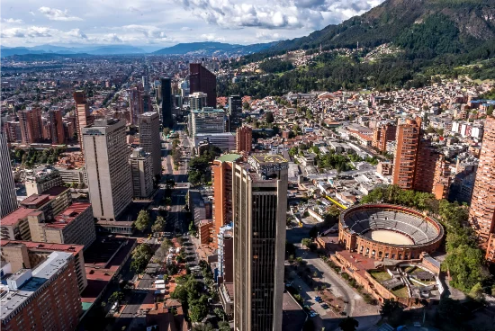 Bogotà, la capitale della Repubblica di Colombia
