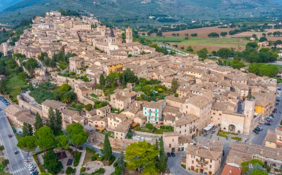 Il borgo di Spello in Umbria