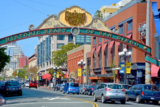 Gaslamp Quarter, quartiere storico e vivace di San Diego