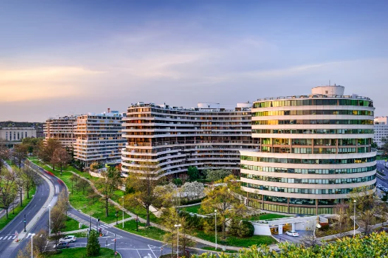 Watergate Complex nel quartiere Foggy Bottom a Washington D.C.