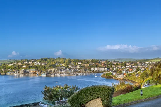 Kinsale vista dall’estuario del Bandon